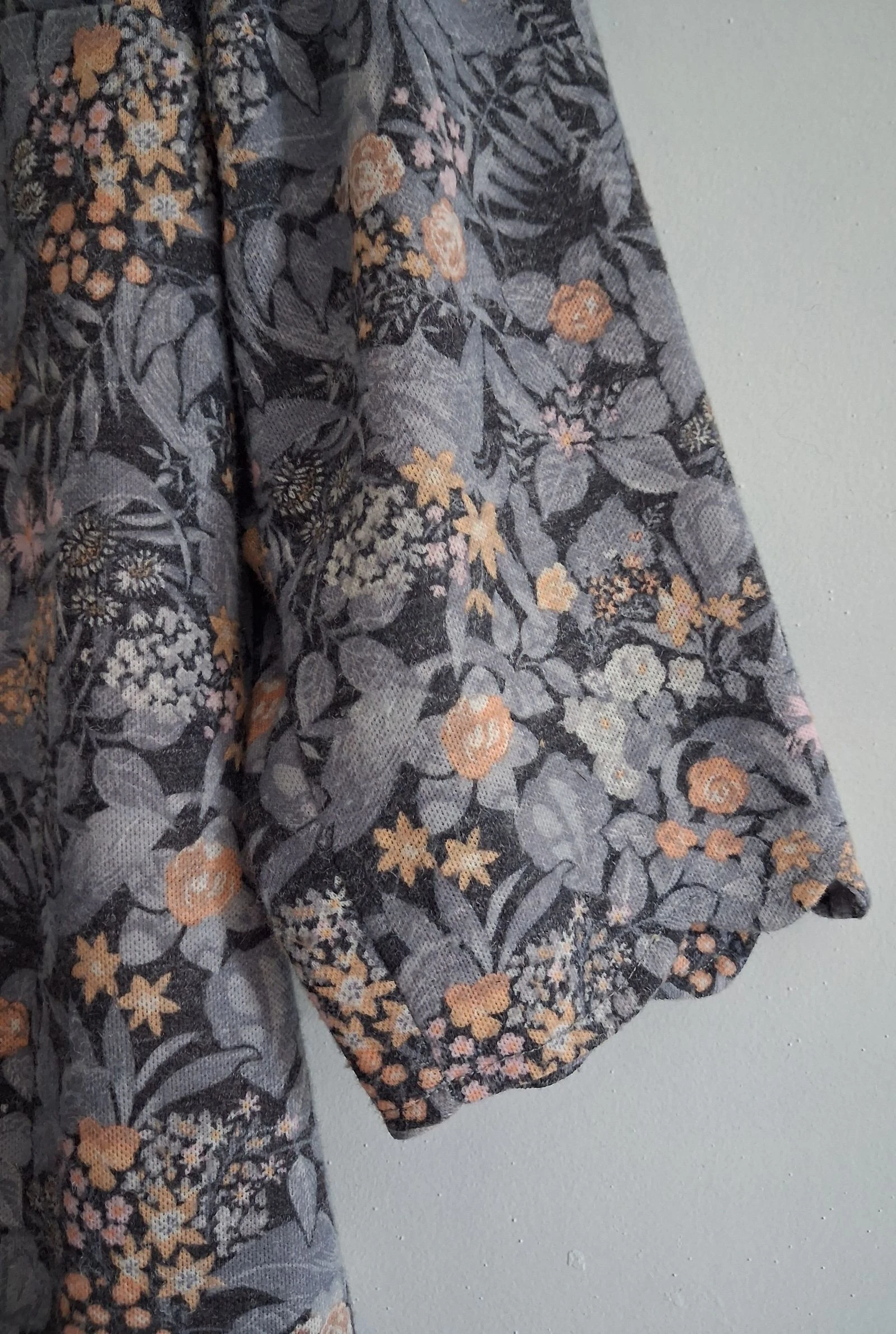 Vestido floral vintage dos anos 70 – photo 3